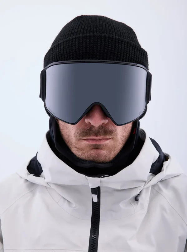 Homme Burton Anon - Masque M4 à Bride Ajustable (Cylindrique) + écran De Rechange + Cagoule MFI®