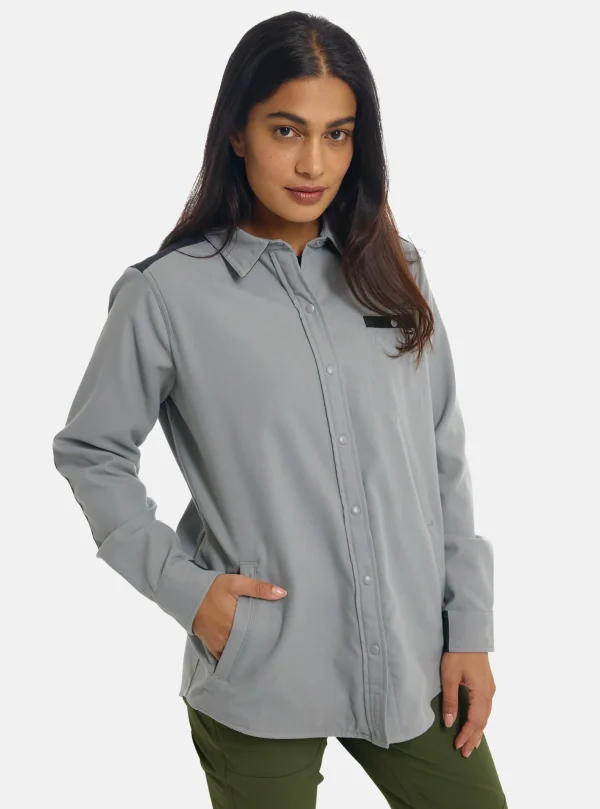Femme Burton - Chemise En Flanelle à Manches Longues Favorite Performance Femme