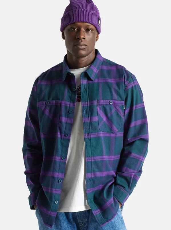 Homme Burton - Chemise En Flanelle à Manches Longues Favorite Pour Homme