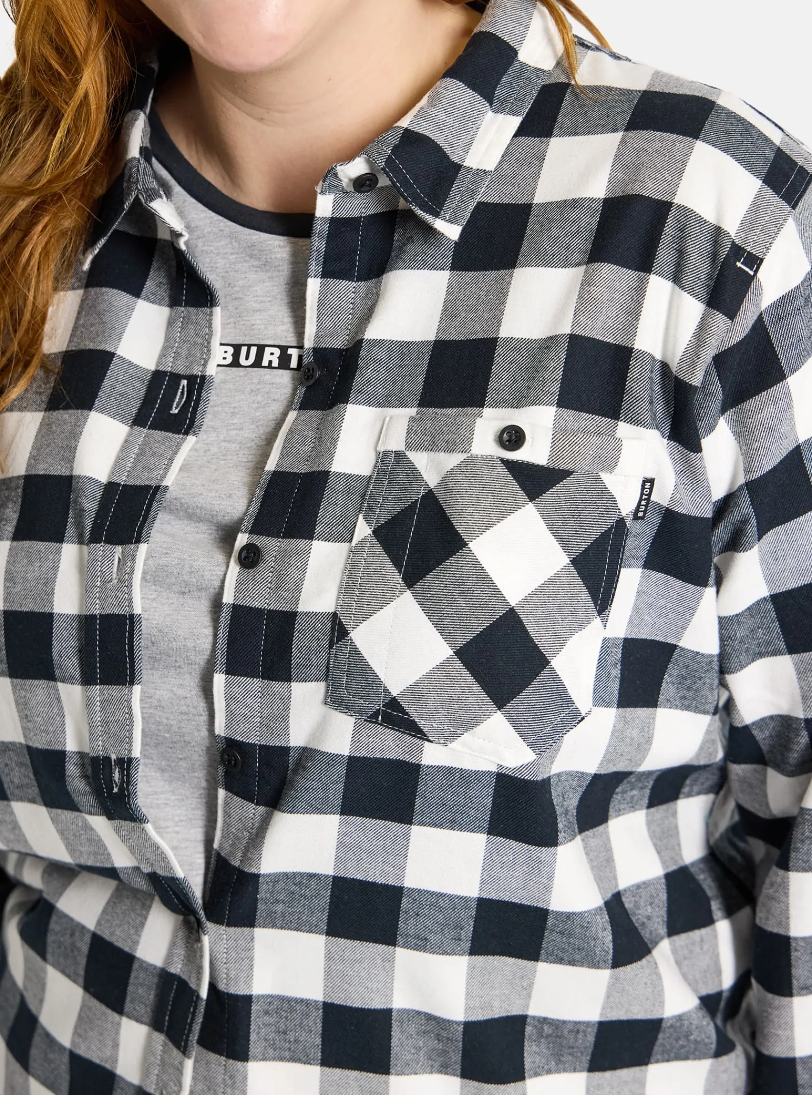 burton__chemise_en_flanel_2-2.webp Femme Burton - Chemise En Flanelle à Manches Longues Favorite Pour Femme