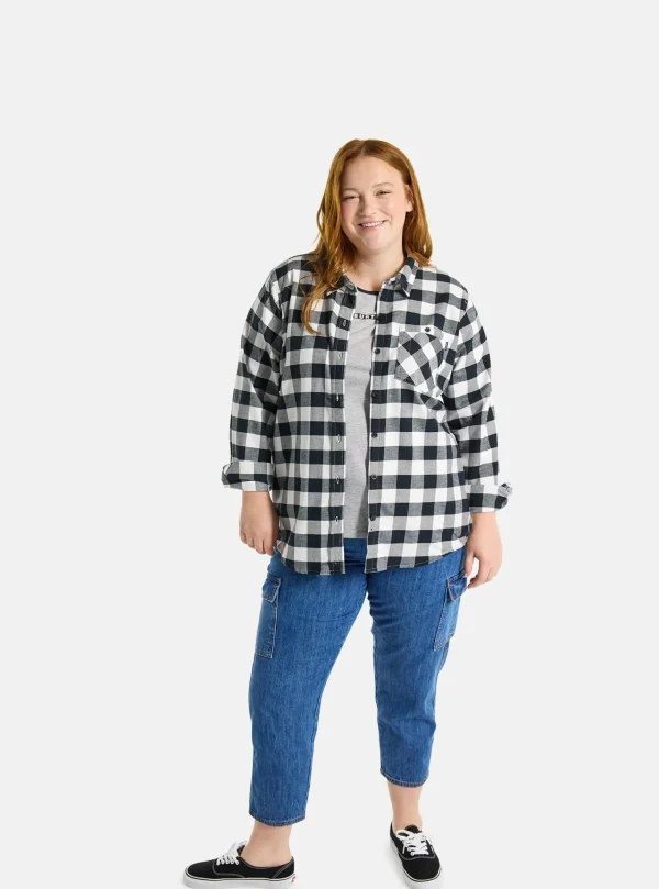 Femme Burton - Chemise En Flanelle à Manches Longues Favorite Pour Femme