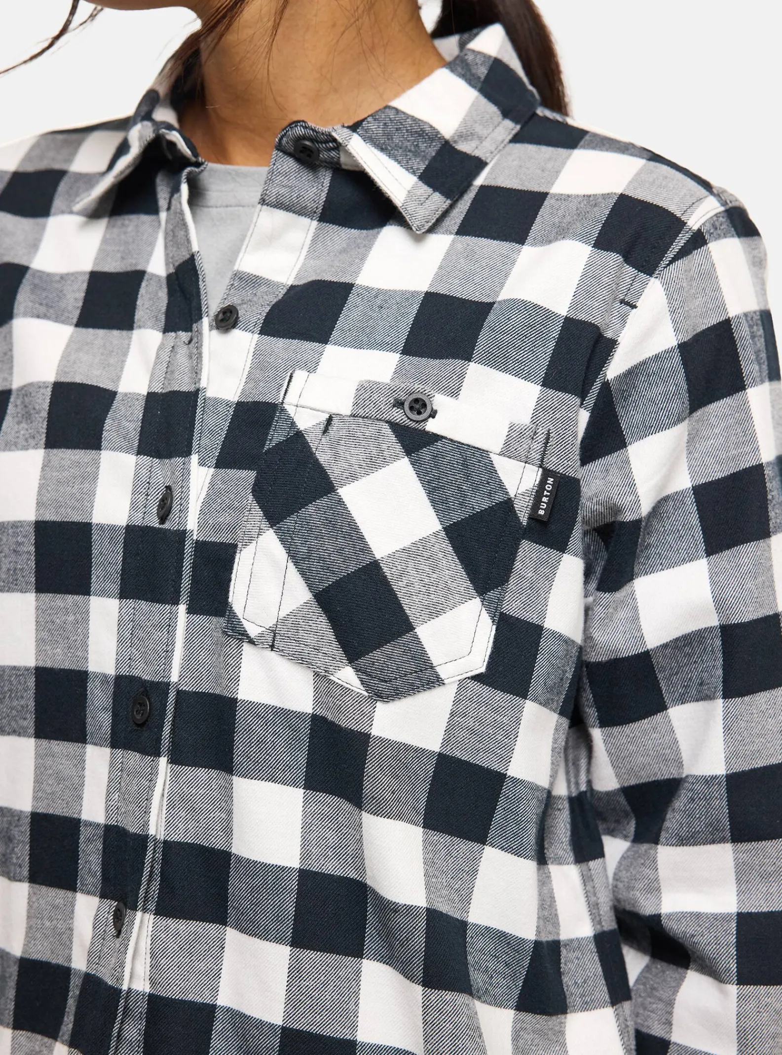 burton__chemise_en_flanel_8.webp Femme Burton - Chemise En Flanelle à Manches Longues Favorite Pour Femme
