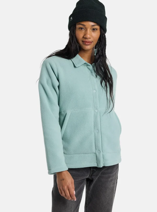 Femme Burton - Chemise En Polaire Cinder à Boutons-pression Femme