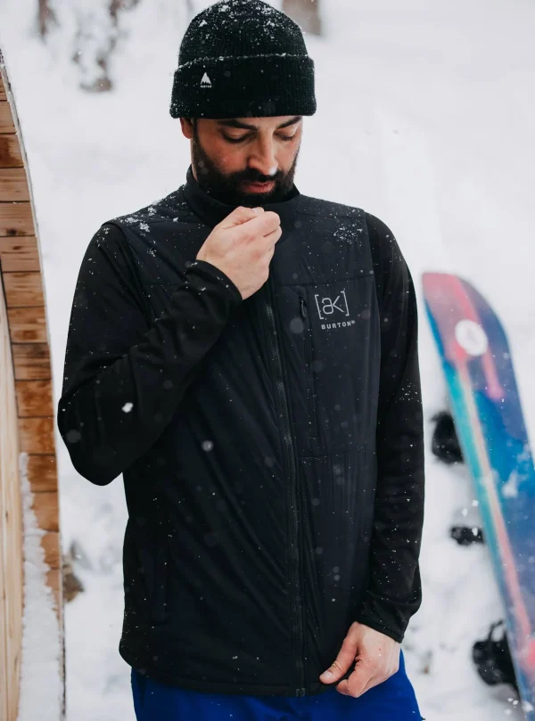 Homme Burton - Gilet Isolant Extensible [ak] Helium Homme