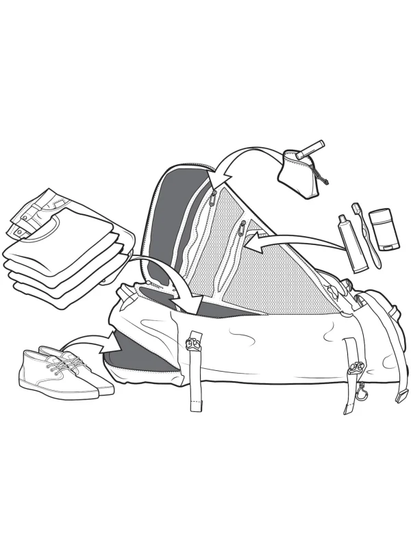 Burton - Grand Duffel Bag Multipath 90 L