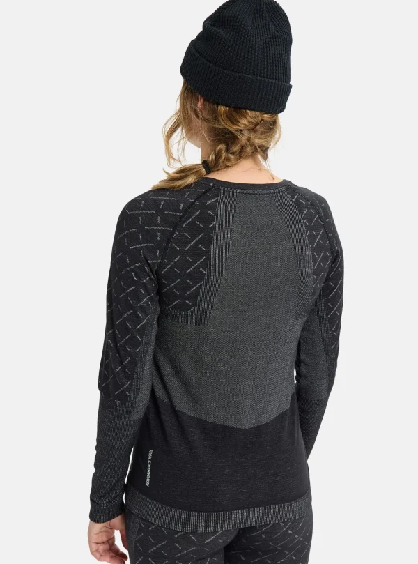 Femme Burton - Haut Sous-vêtement Ras-du-cou En Laine Mérinos [ak] Slokar Femme