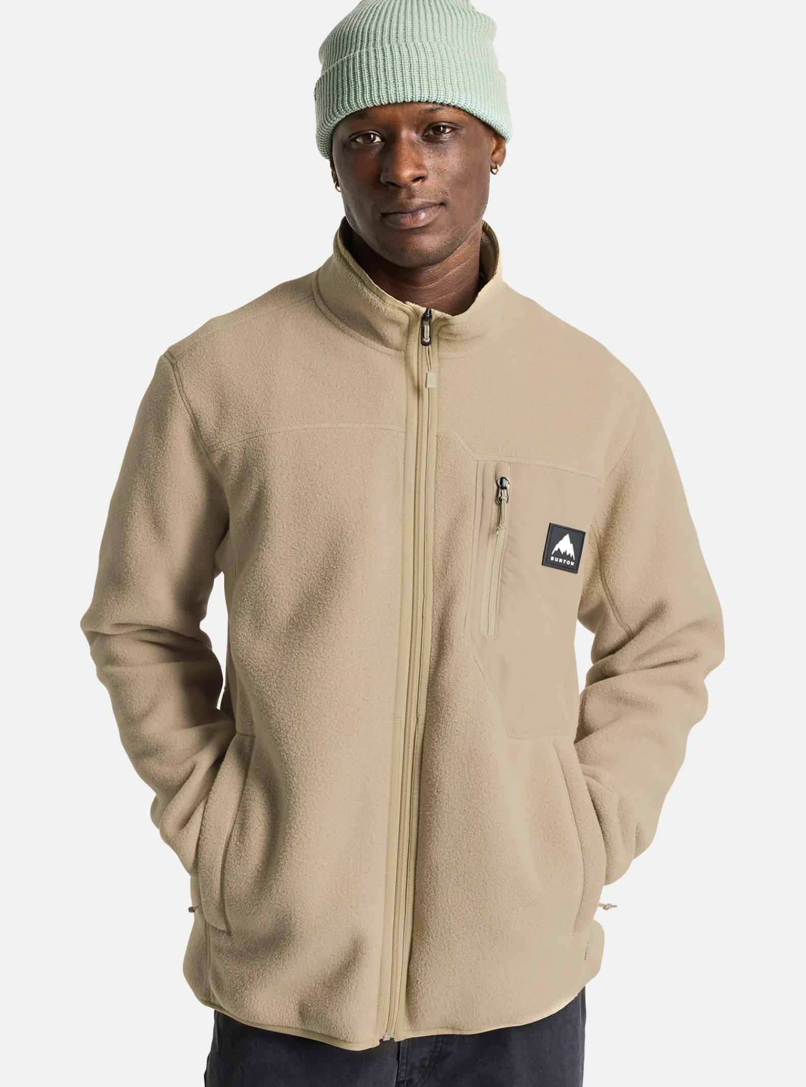 burton__polaire_cinder_zi_0-1.webp Homme Burton - Polaire Cinder Zippée Pour Homme