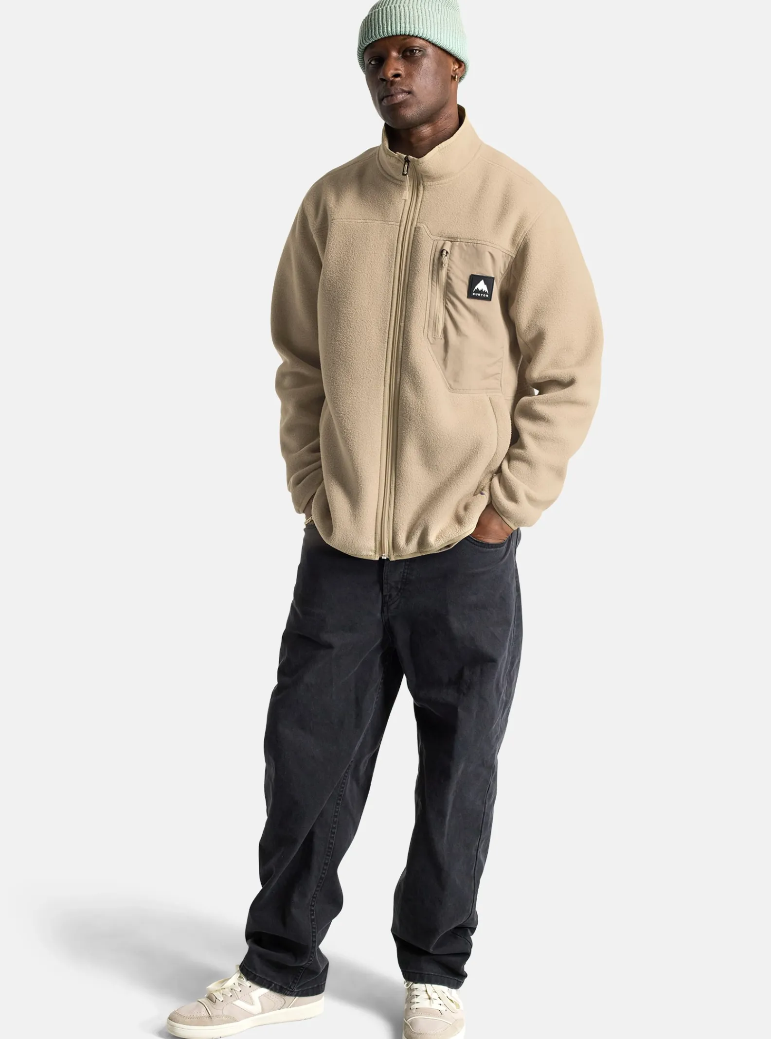 burton__polaire_cinder_zi_3-1.webp Homme Burton - Polaire Cinder Zippée Pour Homme