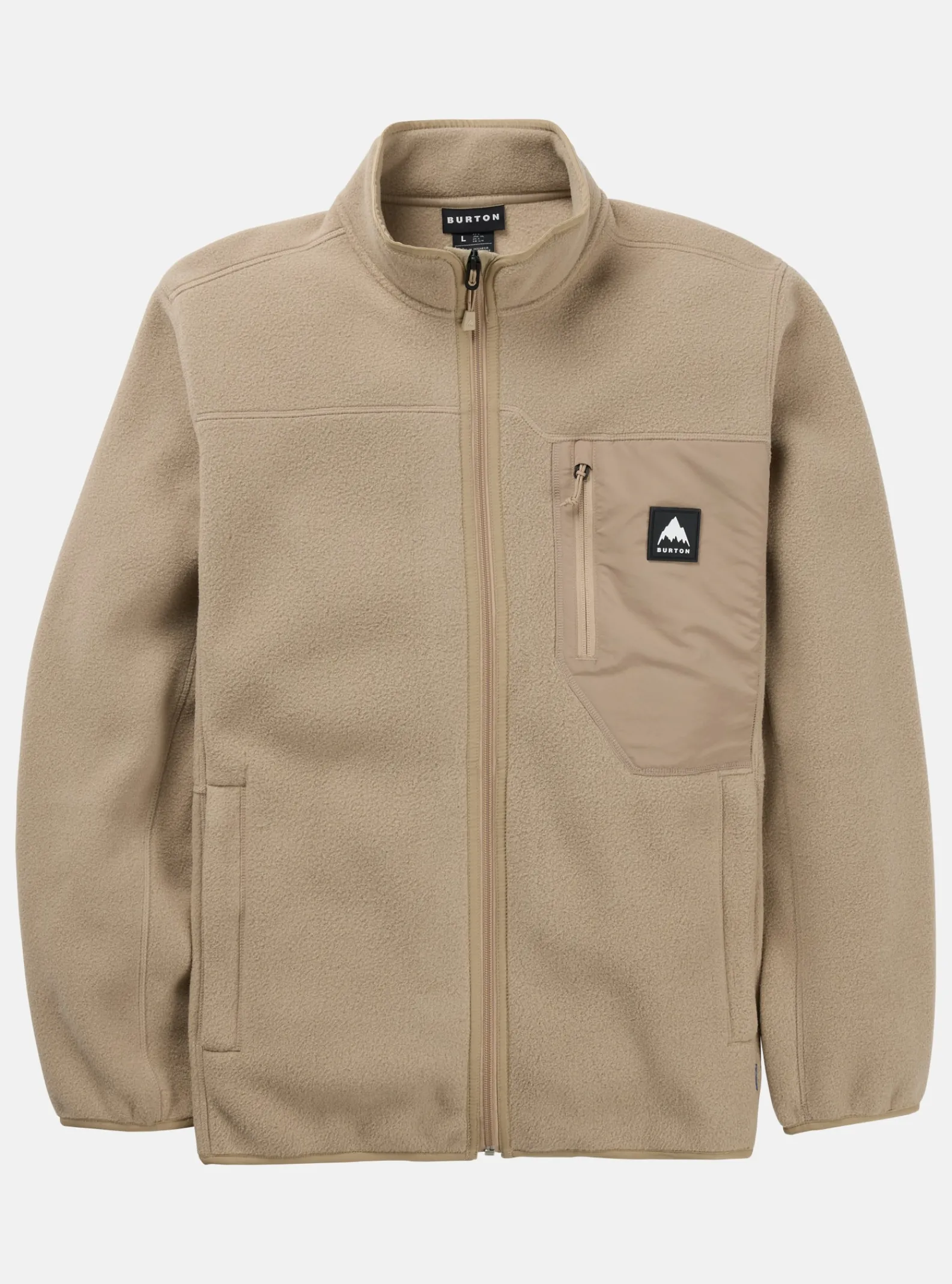 burton__polaire_cinder_zi_4-1.webp Homme Burton - Polaire Cinder Zippée Pour Homme