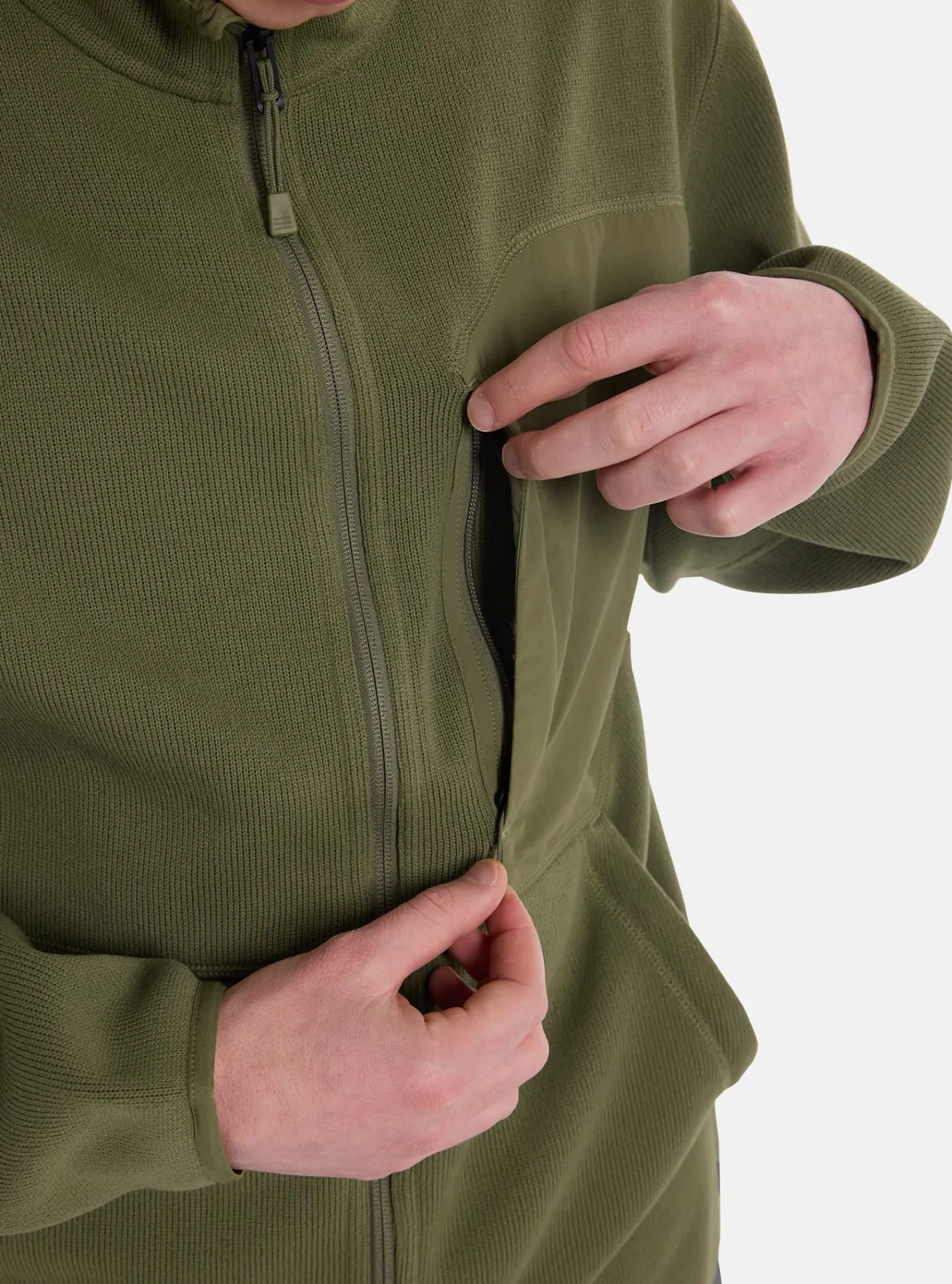 burton__polaire_entiremen_2.webp Homme Burton - Polaire Entièrement Zippée Runin Pour Homme