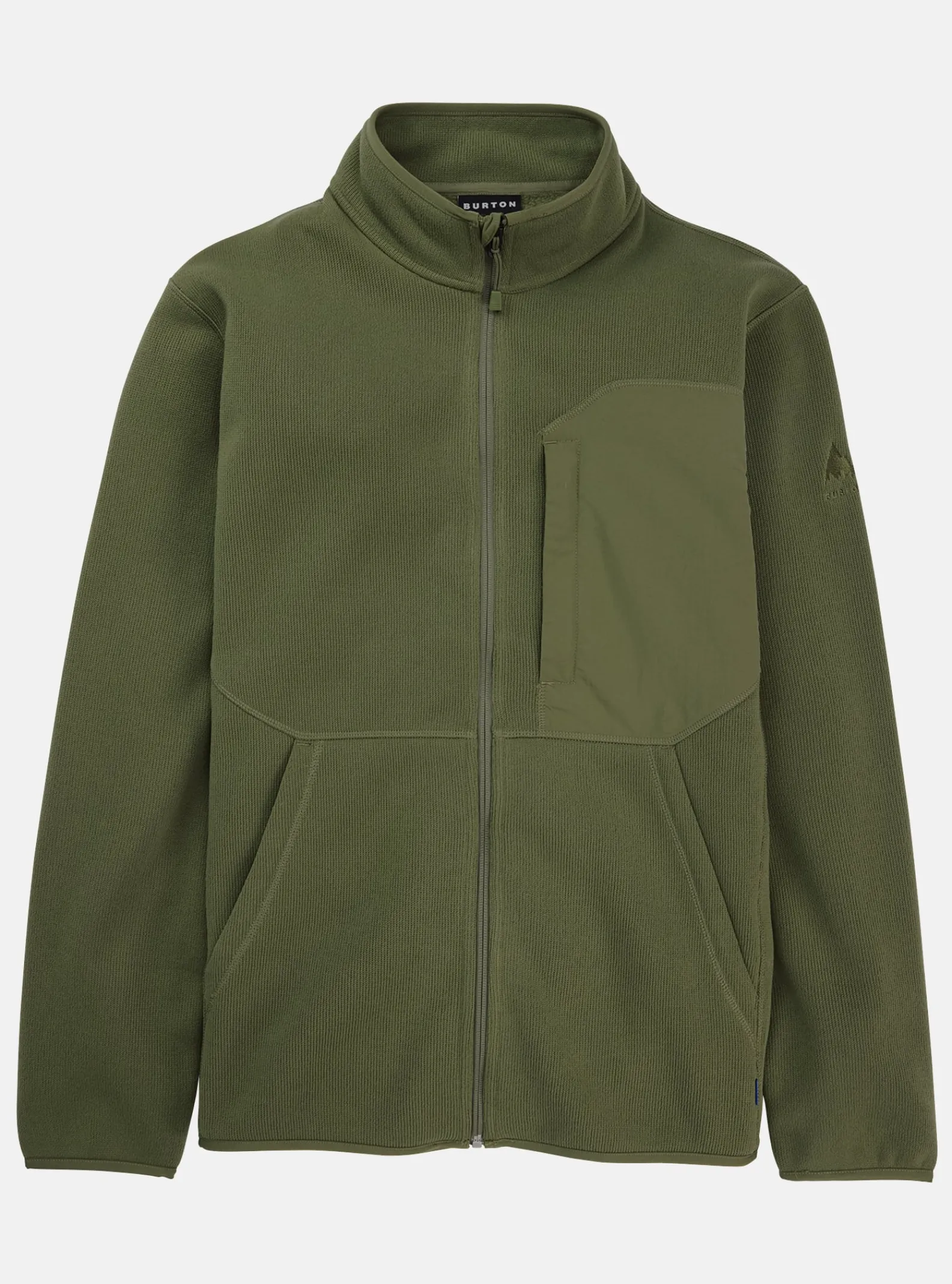 burton__polaire_entiremen_4.webp Homme Burton - Polaire Entièrement Zippée Runin Pour Homme