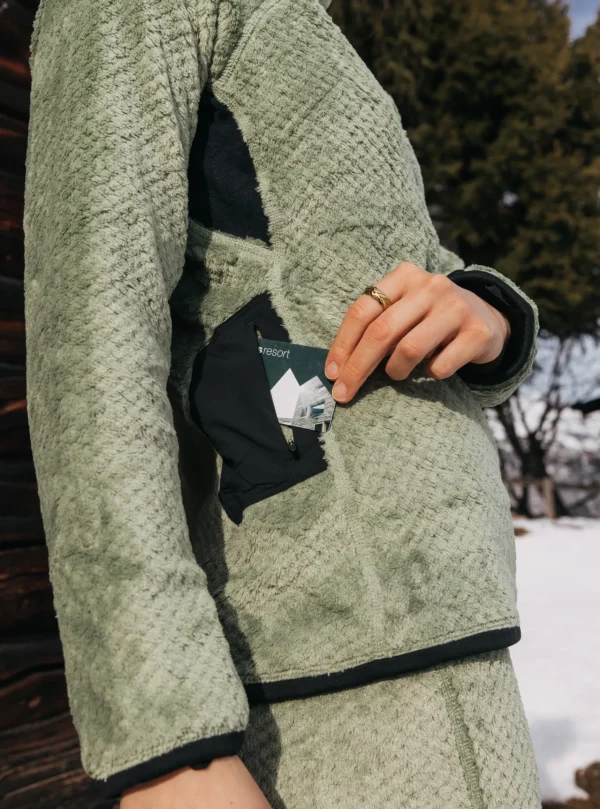 Femme Burton - Polaire Zippée 1/4 [ak] Baker High Loft™ Femme