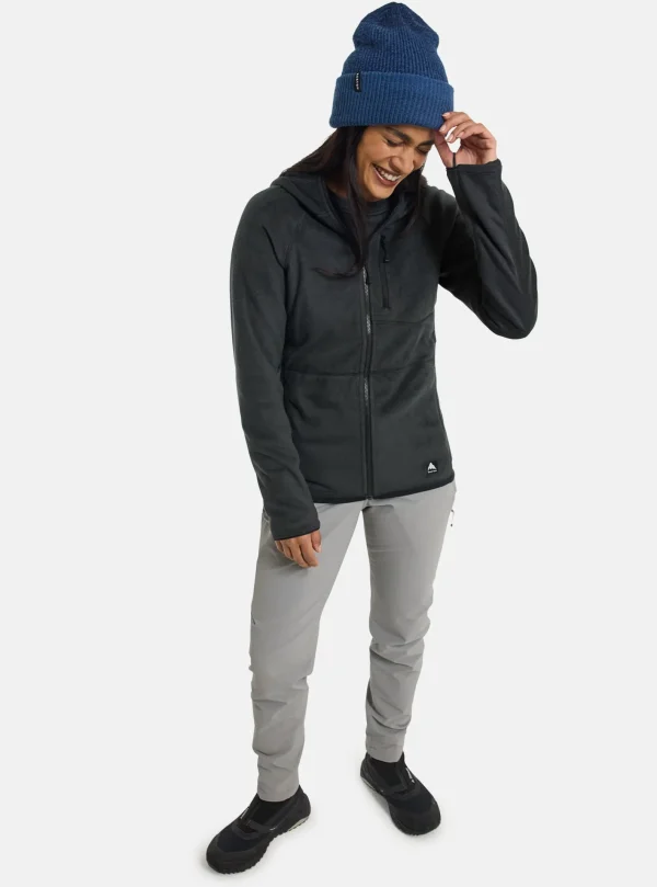 Femme Burton - Polaire Zippée à Capuche Stockrun Warmest Femme