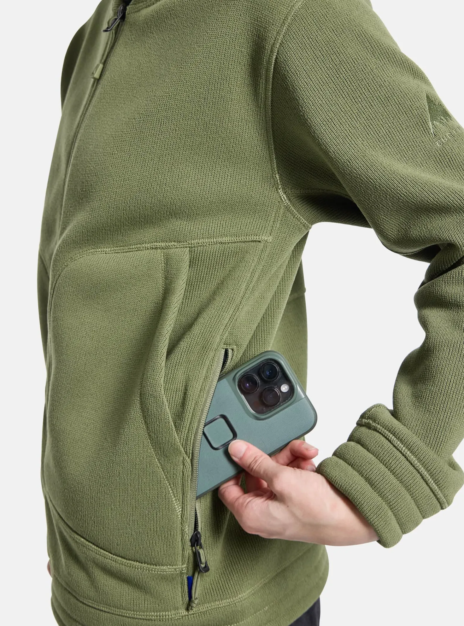 burton__polaire_zippe_run_2.webp Femme Burton - Polaire Zippée Runin Femme