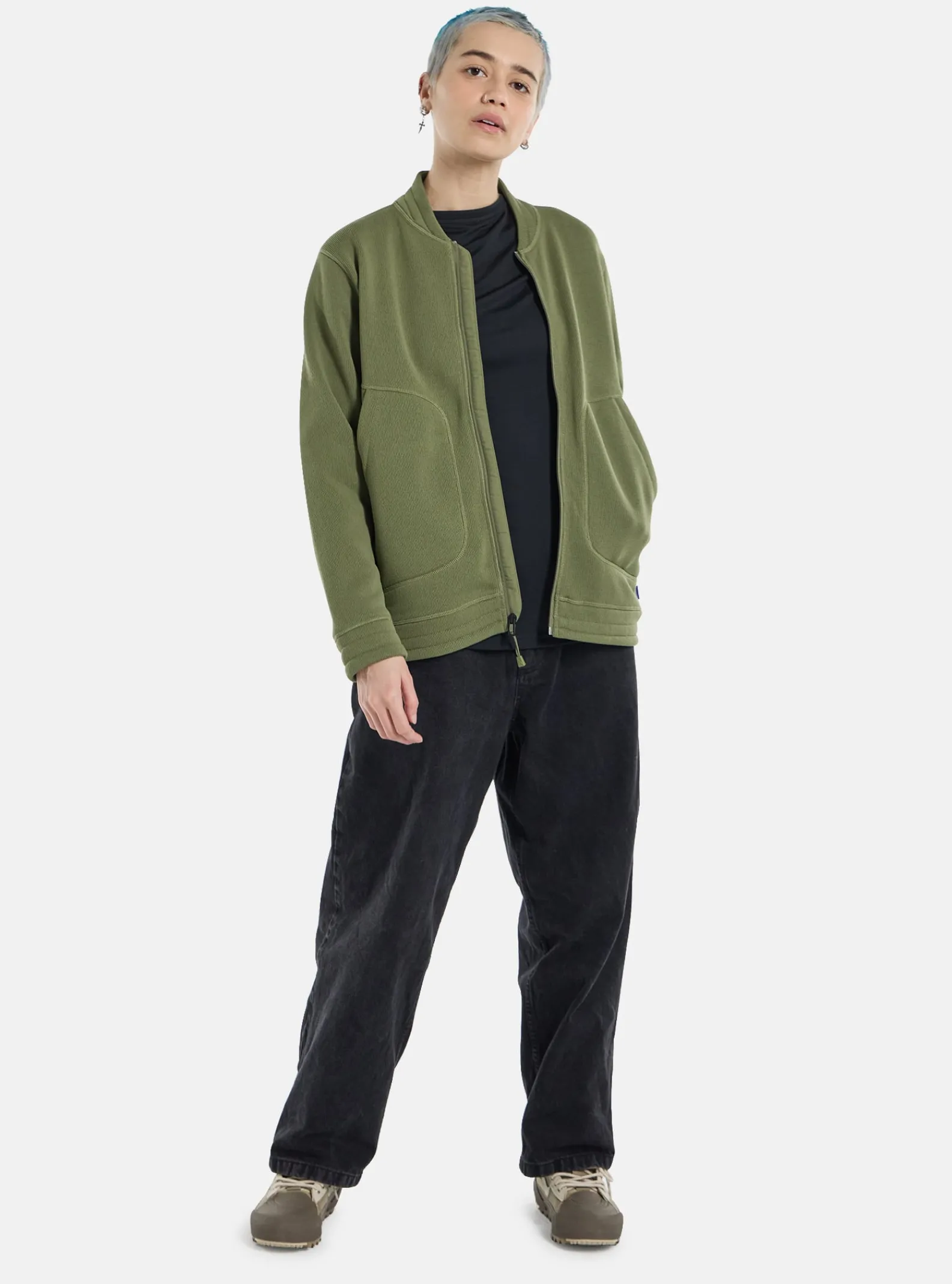 burton__polaire_zippe_run_3.webp Femme Burton - Polaire Zippée Runin Femme