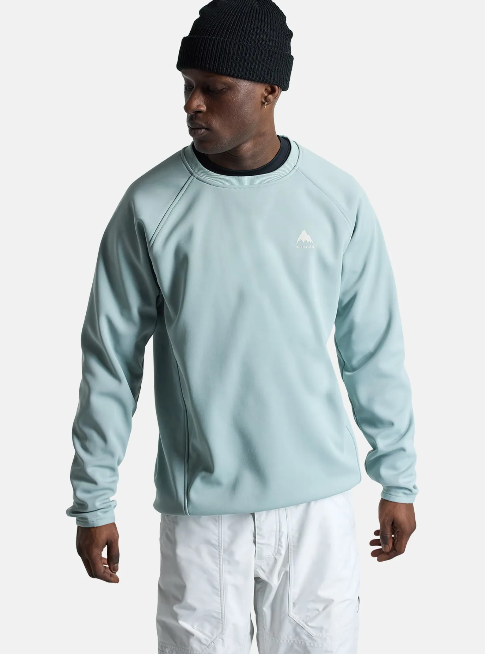 burton__pull_ras_du_cou_e_0.webp Homme Burton - Pull Ras Du Cou En Polaire Imperméable Crown Pour Homme