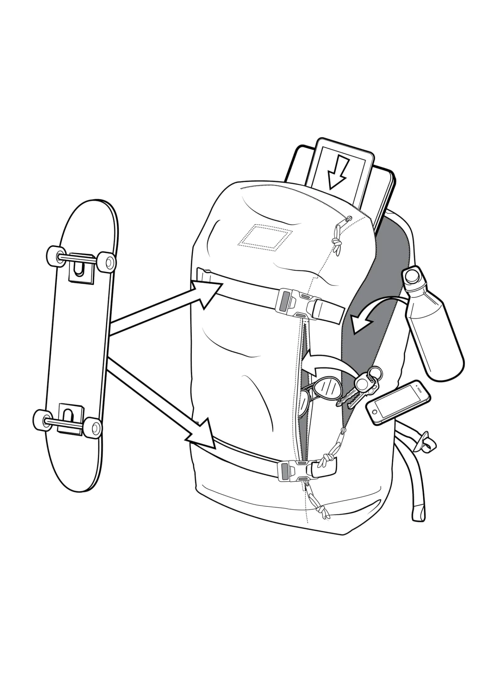 burton__sac__dos_kilo__l_3.webp Burton - Sac à Dos Kilo 2.0 27 L