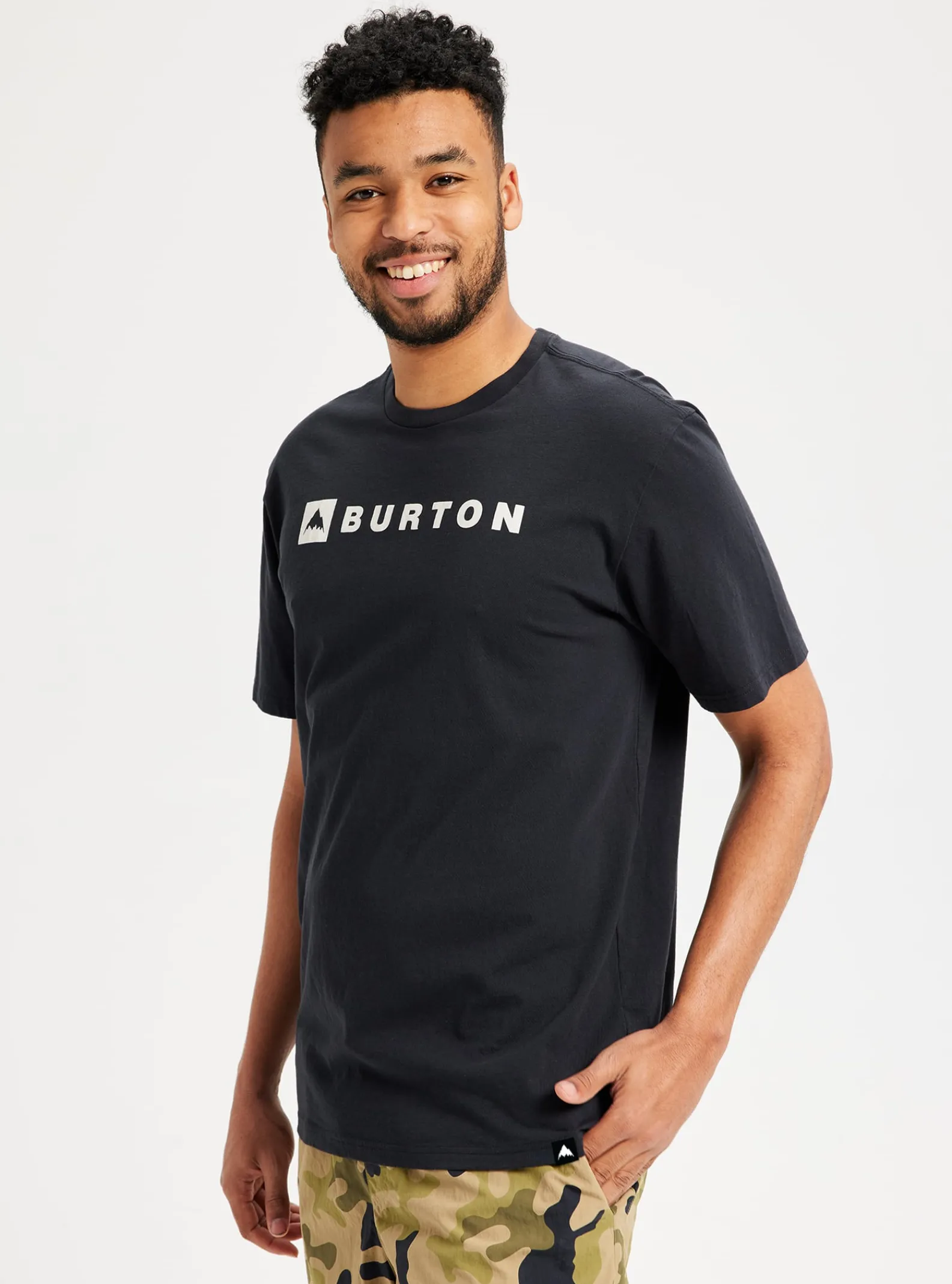 burton__tshirt__manches_c_0-15.webp Femme/Homme Burton - T-shirt à Manches Courtes Horizontal Mountain