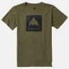 Enfant Burton - T-shirt à Manches Courtes Coupe Classique Mountain High Enfant