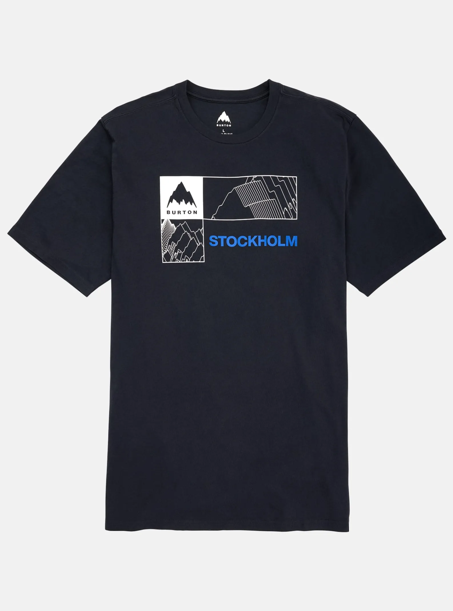 burton__tshirt__manches_c_0-7.webp Femme/Homme Burton - T-shirt à Manches Courtes Local