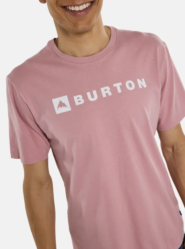 Homme Burton - T-shirt à Manches Courtes Horizontal Mountain