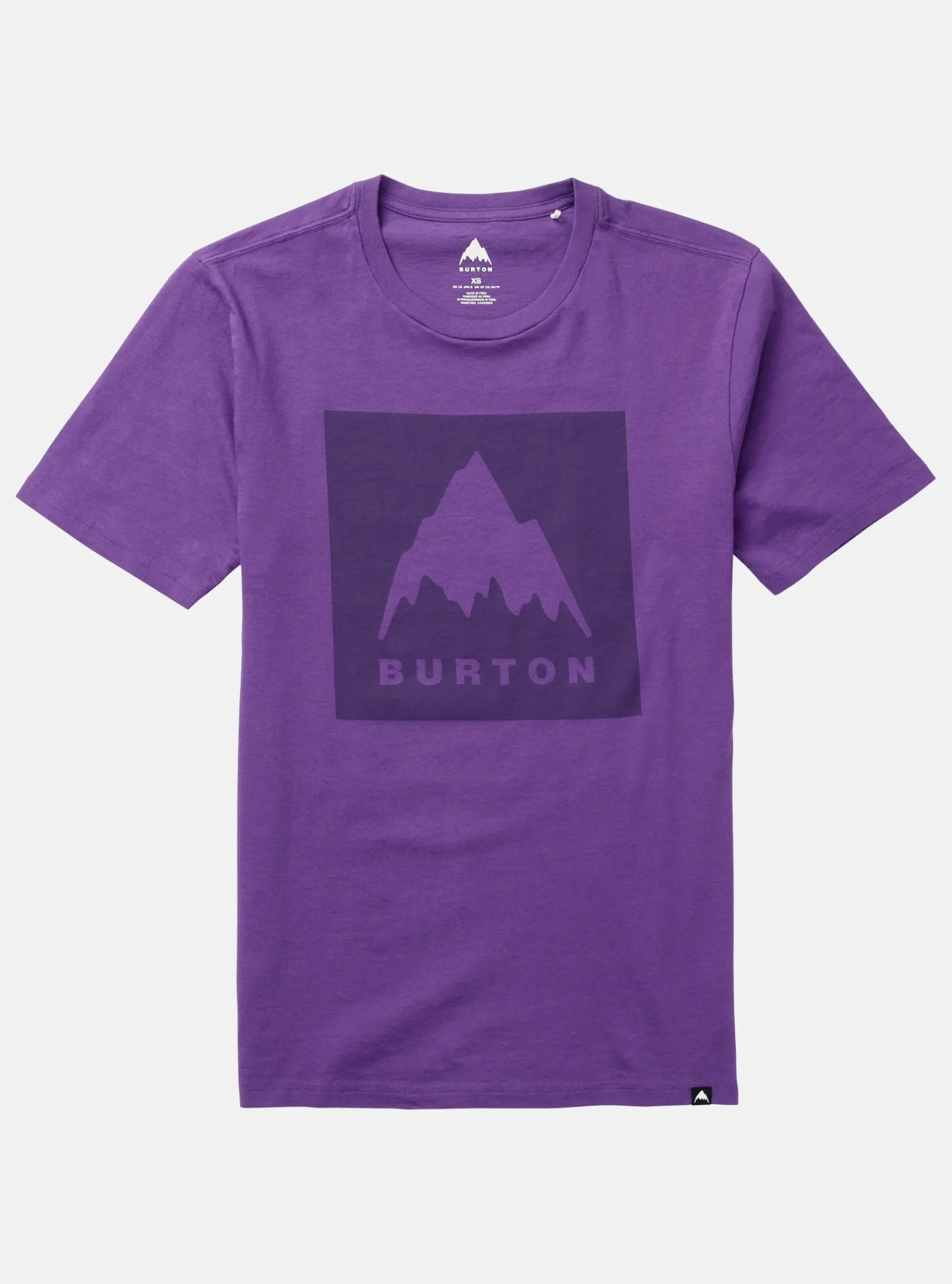 burton__tshirt__manches_c_7-1.webp Femme Burton - T-shirt à Manches Courtes Coupe Classique Mountain High