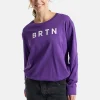 Femme Burton - T-shirt à Manches Longues BRTN Femme