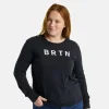 Femme Burton - T-shirt à Manches Longues BRTN Femme