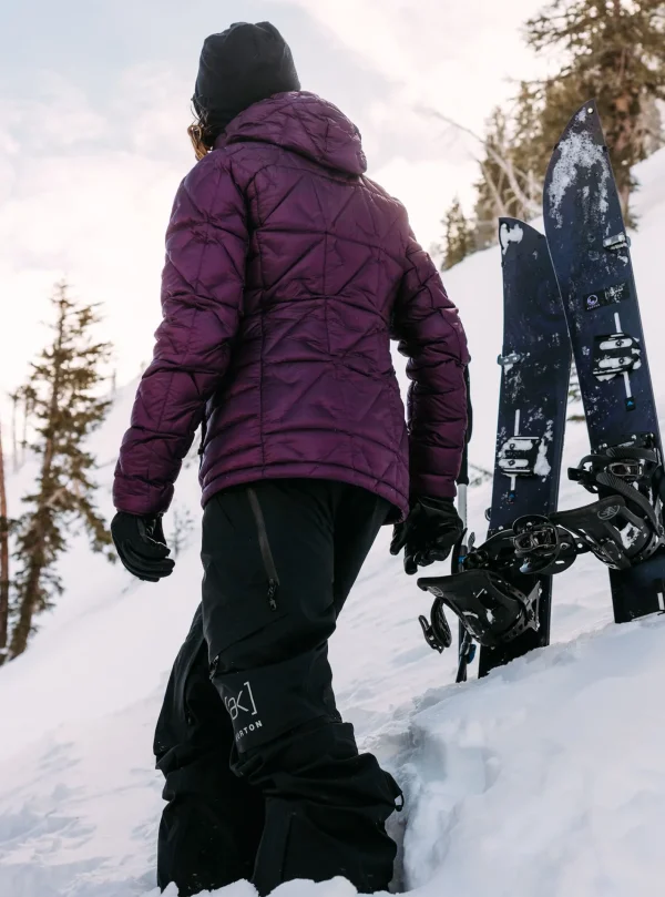 Femme Burton - Veste En Duvet à Capuche [ak] Baker Femme