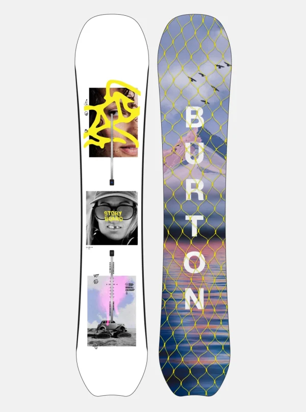 Femme Burton  - Snowboard à Cambre Story Board Femme