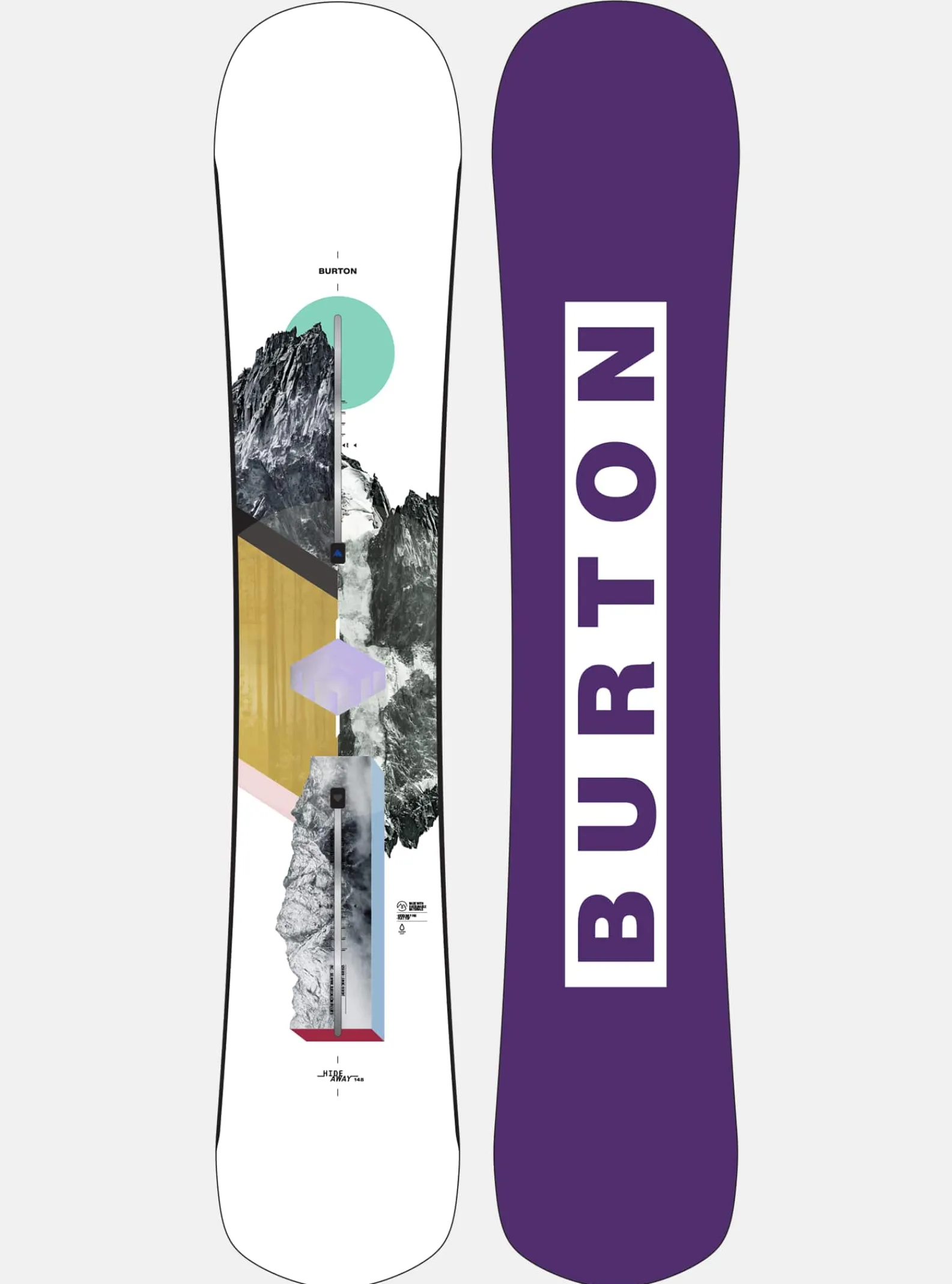 burton_snowboard_hideaway_0.webp Femme Burton - Snowboard Hideaway Flat Top Femme