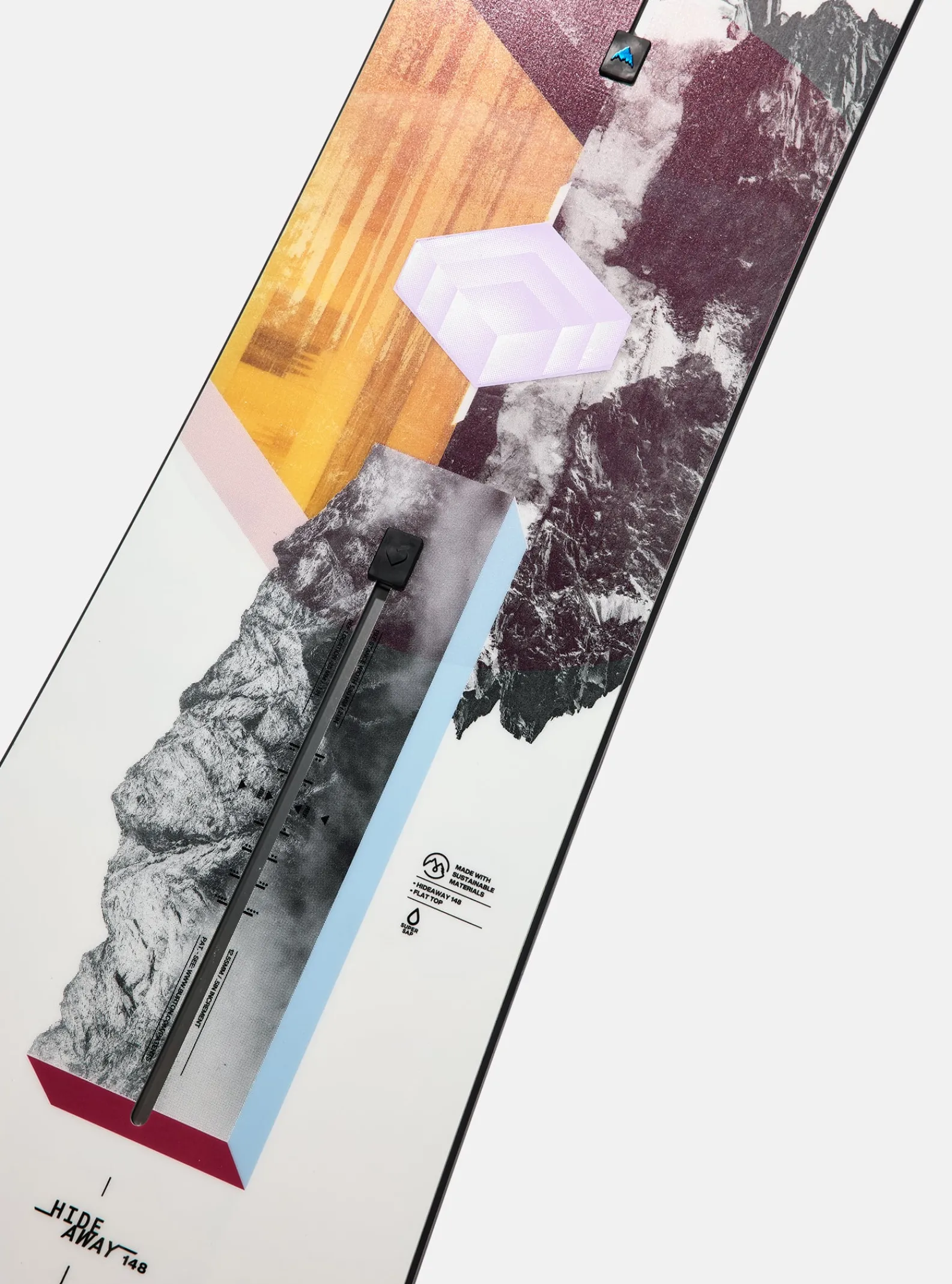 burton_snowboard_hideaway_2.webp Femme Burton - Snowboard Hideaway Flat Top Femme