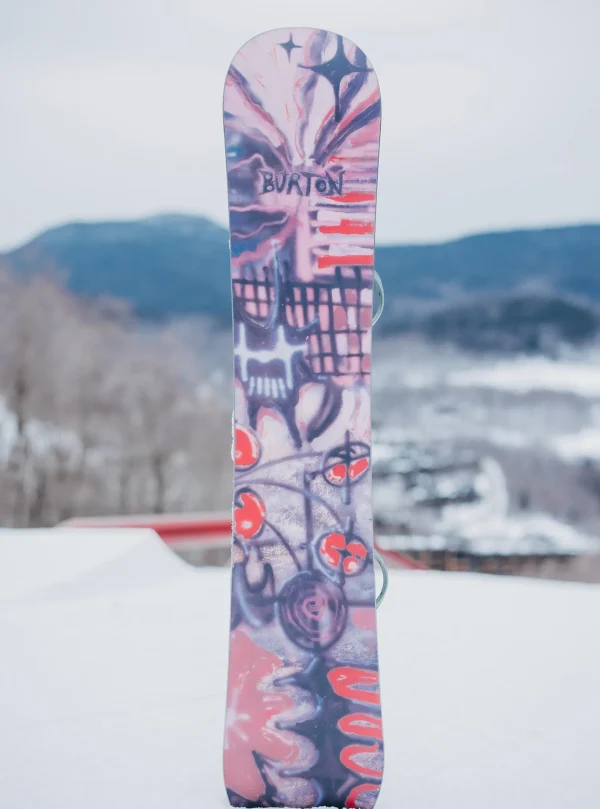 Femme/Homme Burton Snowboard à Cambre Blossom De